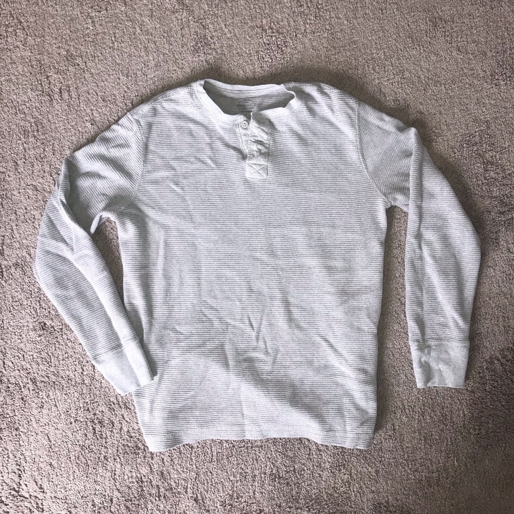 Long Sleeve Grey Shirt